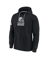 Fanatics Men's Black Cleveland Browns Elements Pace Fleece Pullover Hoodie