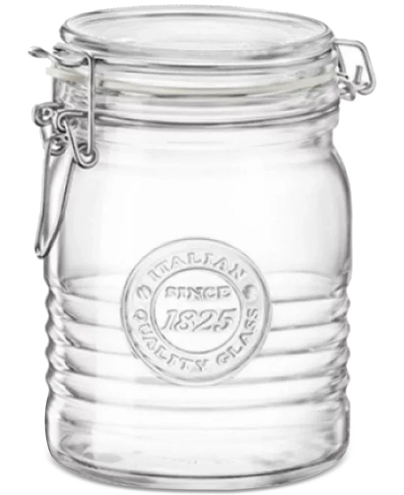 Bormioli Rocco Officina 1825 25.25-Oz. Swing-Top Jars, Set of 6