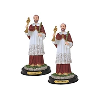 Fc Design "2-pc Set" 9"H Saint Ramon Statue Raymond Nonnatus Holy Figurine Statue Ornament Home Room Office Decor and Perfect Ideas for Housewarming,