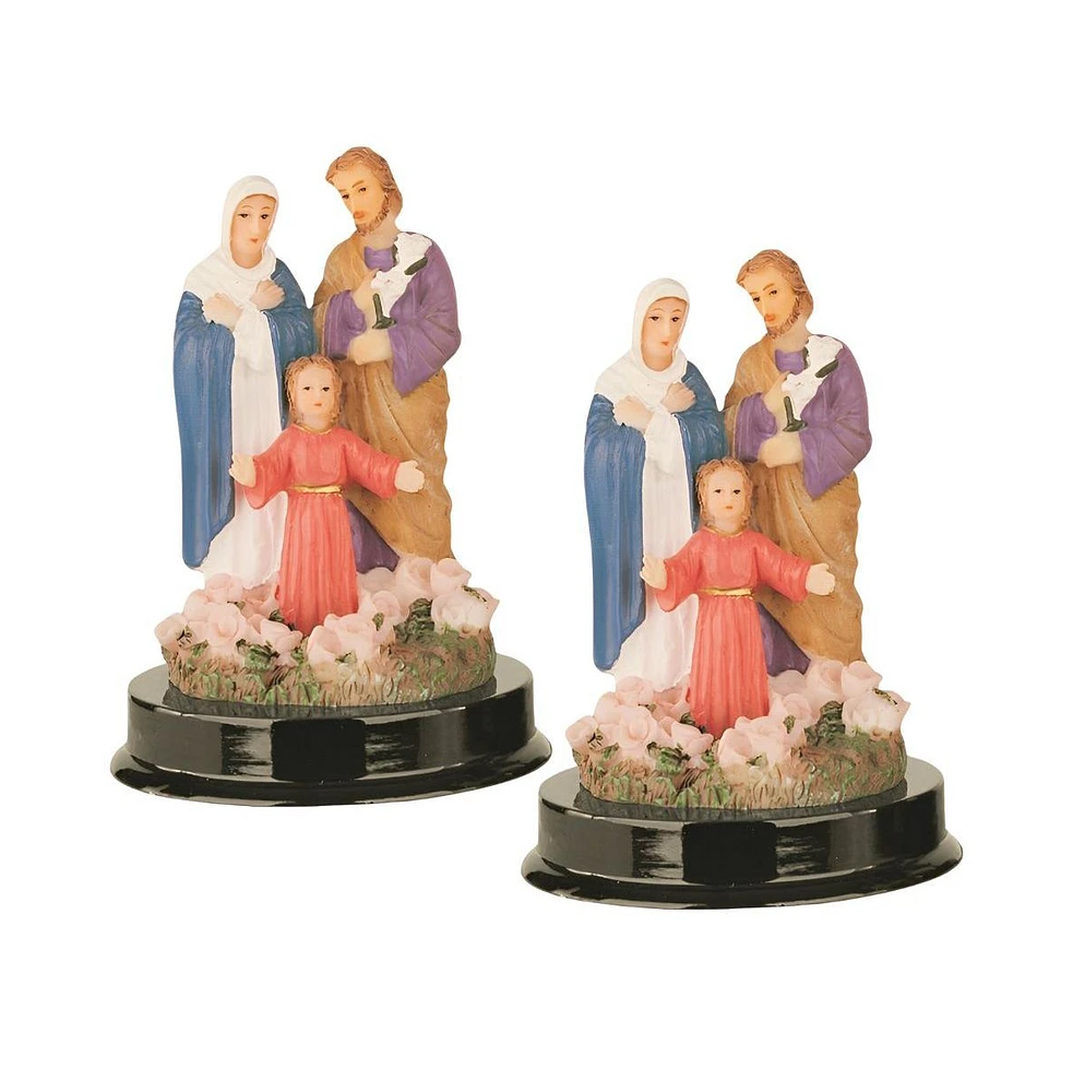 Fc Design "2-pc Set" 5"H Holy Family Statue Holy Figurine Statue Ornament Home Room Office Decor and Perfect Ideas for Housewarming, Holidays and Birt