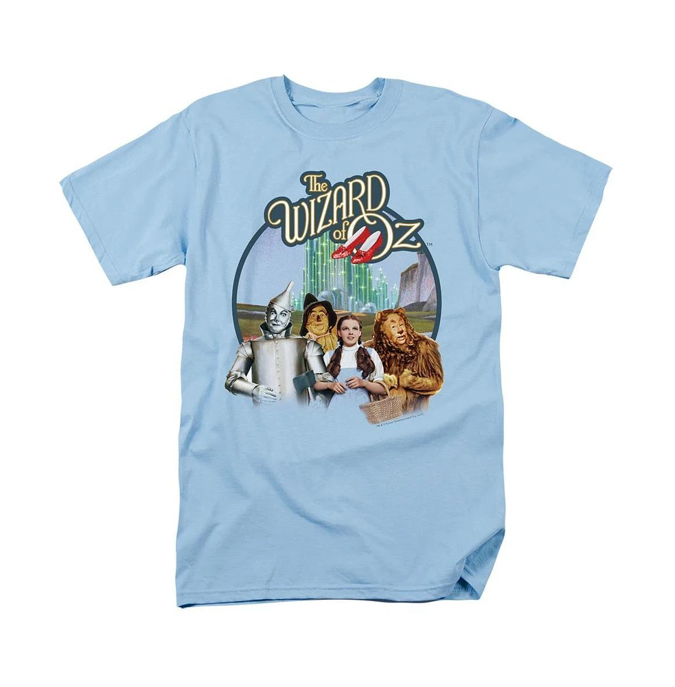 Wizard Of Oz Men's Were Off To See Short Sleeve Adult Tee / T-Shirt