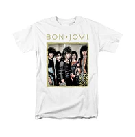 Bon Jovi Men's Framed Short Sleeve Adult Tee / T-Shirt