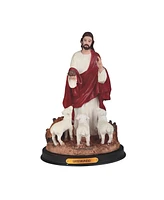 Fc Design "2-pc Set" 9"H Good Shepherd Statue Holy Figurine Statue Ornament Home Room Office Decor and Perfect Ideas for Housewarming, Holidays and Bi