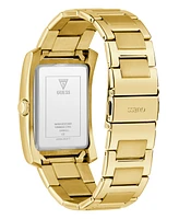 Guess Men's Analog Gold Tone Stainless Steel Watch, 34mm