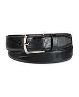 Alfani Men's Feather Edge Lizard Dress Belt