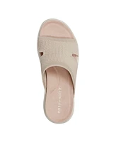 Easy Spirit Women's Amari Sporty Flat Slide Sandals