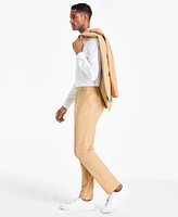 Alfani Men's Classic-Fit Solid Stretch Suit Pants, Created for Macy's
