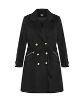 City Chic Plus Gillian Coat