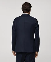 Mango Men's Slim-Fit Virgin Wool Suit Blazer