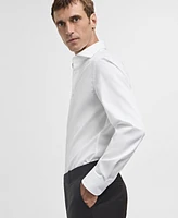 Mango Men's Slim-Fit Cotton Shirt