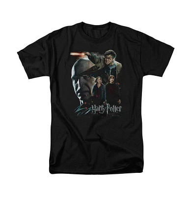 Harry Potter Big & Tall Final Fight Short Sleeve Adult Tee / T-Shirt