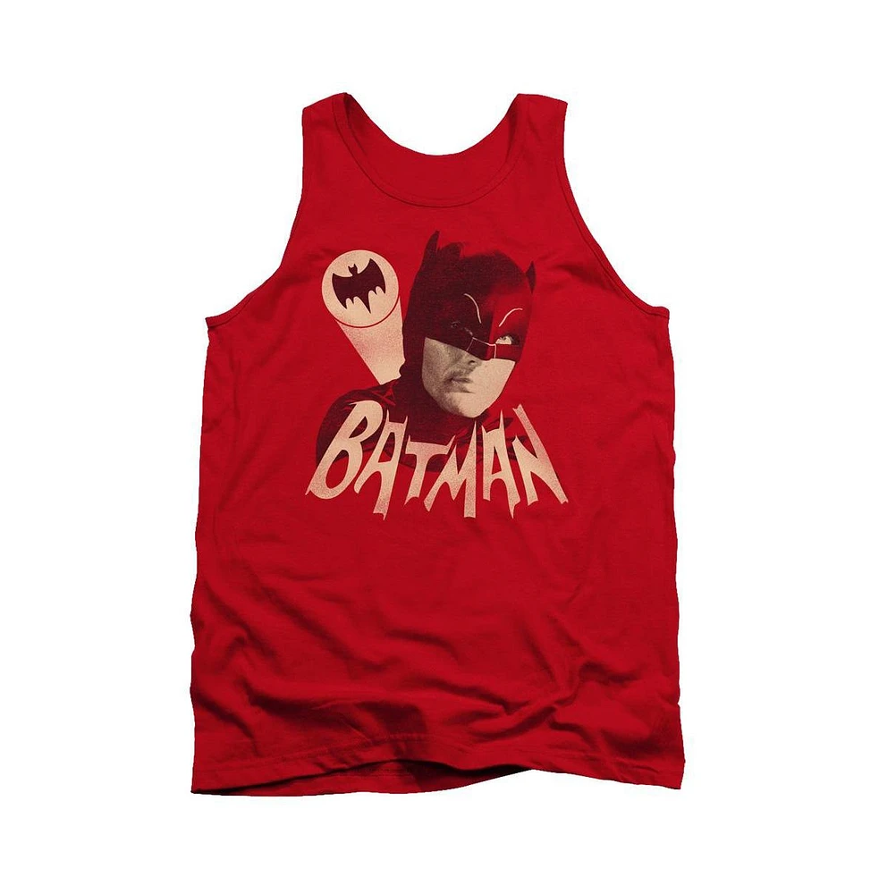 Batman Men's Classic Tv Bat Signal Adult Tank Top