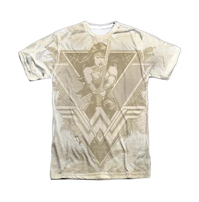 Batman V Superman Men's Greek Goddess Short Sleeve Adult Poly Crew Tee / T-Shirt