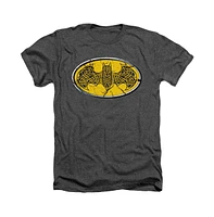 Batman Big & Tall Celtic Shield Adult Heather Tee / T-Shirt