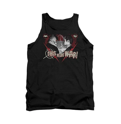 Batman V Superman Men's This Means War Adult Tank Top