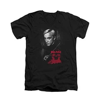 Harry Potter Men's Draco Portrait Short Sleeve Adult V Neck Premium Cotton Tee / T-Shirt