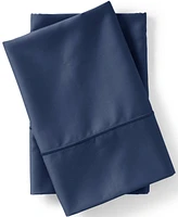 Lands' End 400 Thread Count Premium Supima Cotton No Iron Sateen Pillowcases