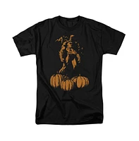 Batman Big & Tall A Bat Among Pumpkins Short Sleeve Adult Tee / T-Shirt