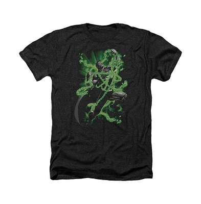 Superman Men's Kryptonite Chains Adult Heather Tee / T-Shirt