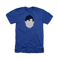 Superman Men's Supes Head Adult Heather Tee / T-Shirt