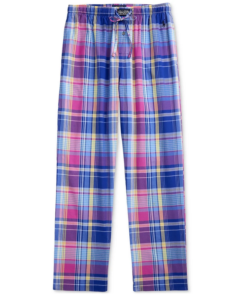 Polo Ralph Lauren Men's Woven Plaid Pajama Pants