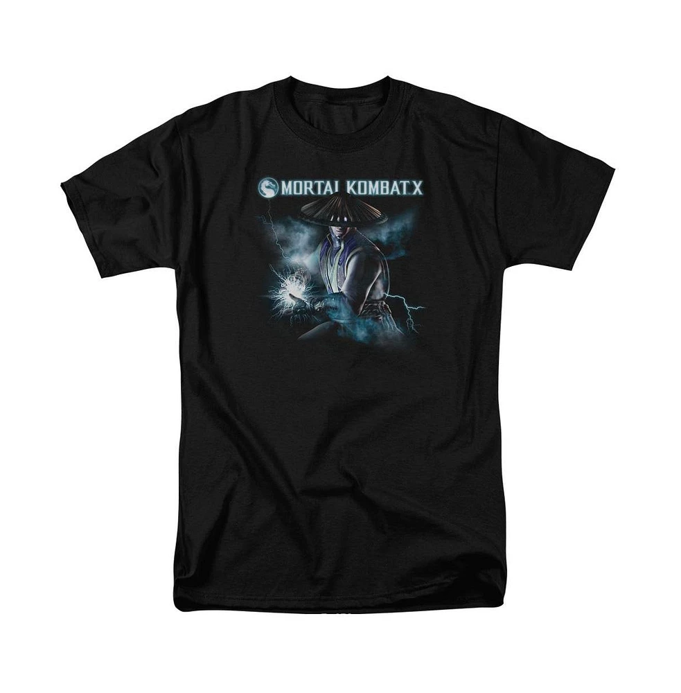 Mortal Kombat X Big & Tall Raiden Short Sleeve Adult Tee / T-Shirt