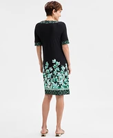 Jm Collection Women's Printed Dress, Exclusively at Macy's