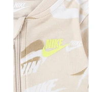 Nike Baby Printed Interlock Footed Coverall