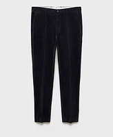 Mango Men's Slim-Fit Corduroy Pants