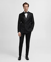 Mango Men's Slim-Fit Tuxedo Suit Pants