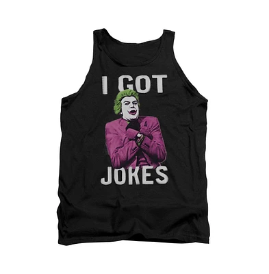 Batman Men's Classic Tv Got Jokes Adult Tank Top