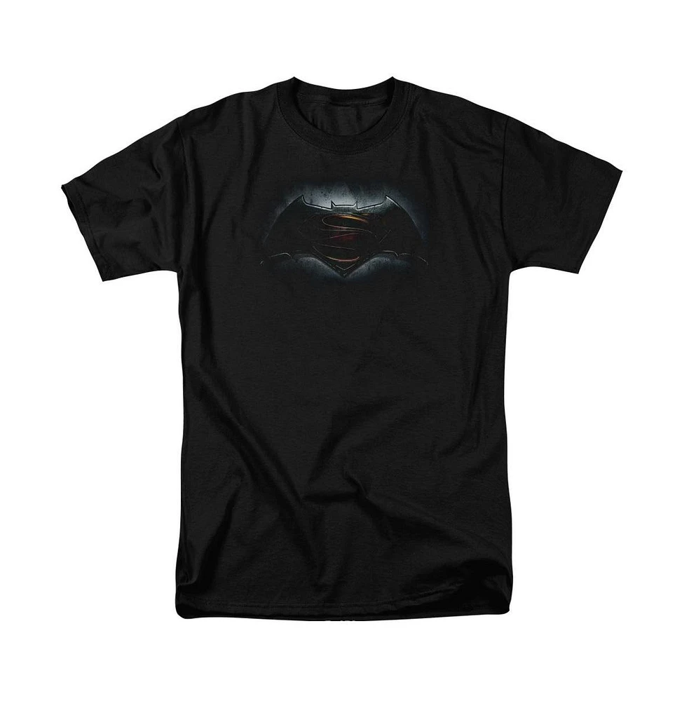 Batman V Superman Big & Tall Logo Short Sleeve Adult Tee / T-Shirt