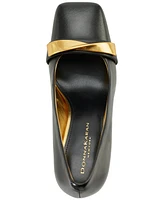 Donna Karan New York Women's Sabina Square Toe Pumps