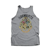 Harry Potter Men's Hogwarts Crest Adult Tank Top