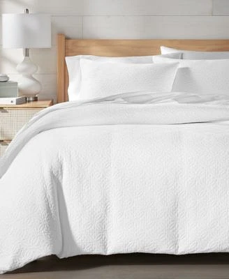 Charter Club Lattice Medallion Duvet Cover Set Exclusively At Macys