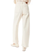 Sam Edelman Women's High-Rise Barrel-Leg Jeans