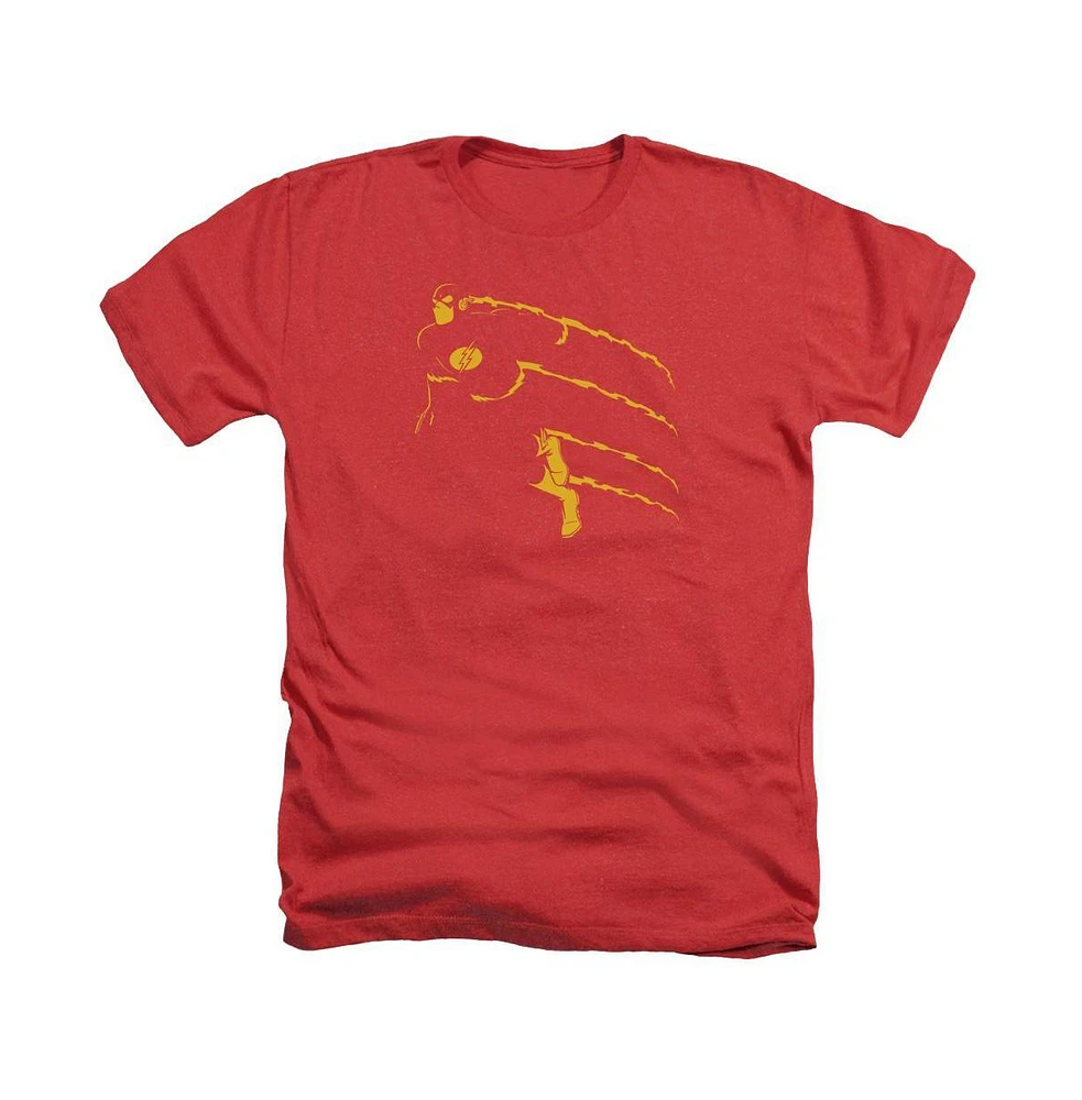 Flash Men's Dc Comics Min Adult Heather Tee / T-Shirt