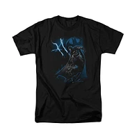 Batman Big & Tall Lightning Strikes Short Sleeve Adult Tee / T-Shirt