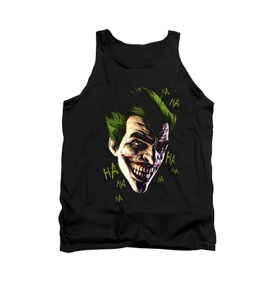 Batman Men's Arkham Origins Joker Grim Adult Tank Top