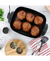 Megachef 14.96 Inch Electric Fry Pan with Non-Stick Coating