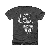 Princess Bride Men's Hello Again Adult Heather T-Shirt