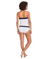 Tommy Bahama Island Cays Bandeau Tankini Top Hipster Bikini Bottoms