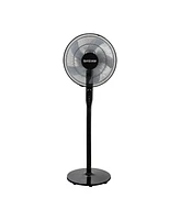 Hurricane 16 Inch Energy Efficient Adjustable Standing Fan w/12 Speed Settings