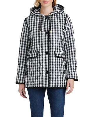 kate spade new york Women's Diamond Quilted A-line Jacket