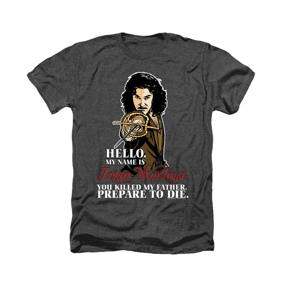 Princess Bride Men's Hello Adult Heather T-Shirt