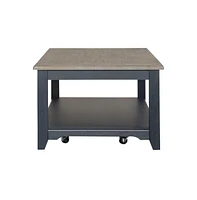 Liberty Furniture Rectangular Cocktail Table- Navy