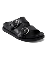 Earth Women's Francii Double Band Flat Slip-On Sandals