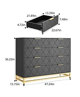 gaomon Dresser for Bedroom with 8 Drawer