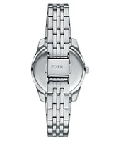 Fossil Women's Scarlette Three-Hand Date Stainless-Steel Watch, 32mm