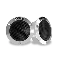 Pyle Titanium Dome Tweeter, 1.0'' Voice Coil, 80W Max, 4-Ohm, Aluminum Housing